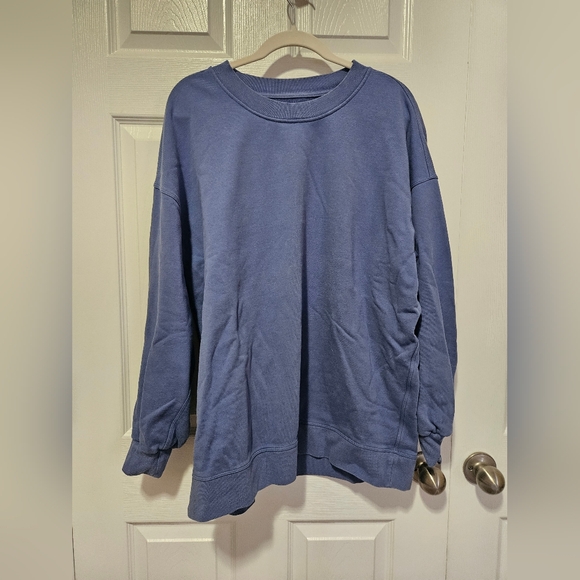 Lululemon Perfectly Oversized Crew Water Drop - Picture 2 of 4